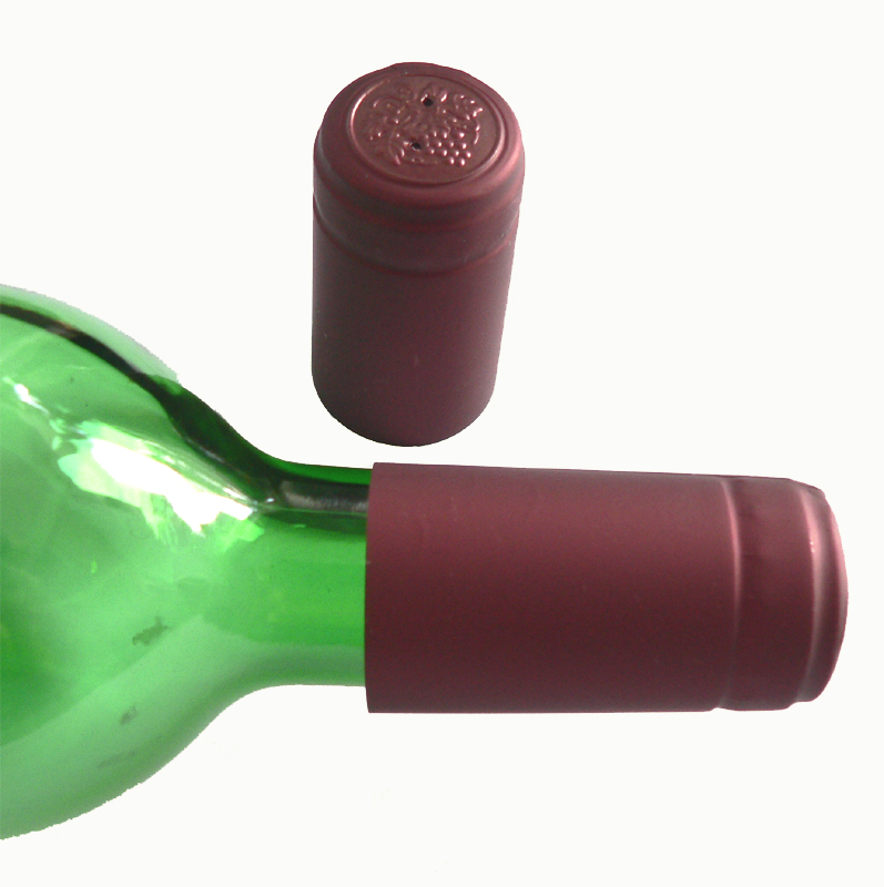 Capsule termoretraibili r-b rosso bordeaux