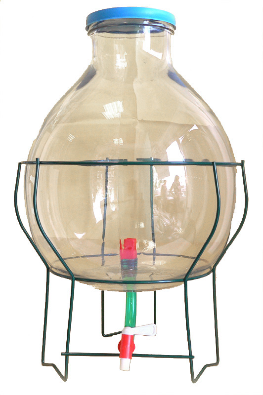 Acetiera in vetro da lt. 20