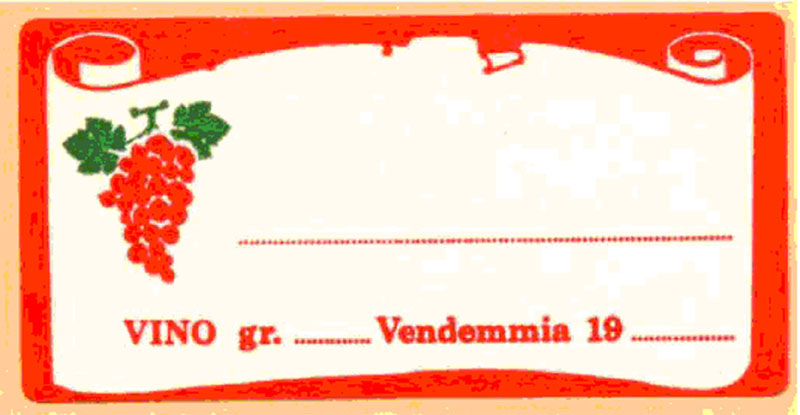 Etichetta Lion Vino  Rosso