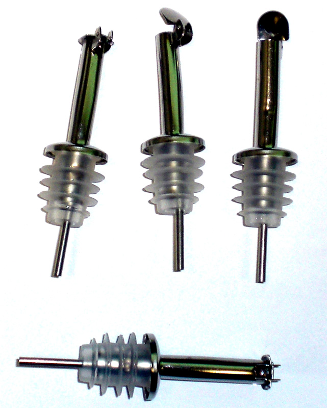 Tappo Dosatore Inox e Silicone con coperchio