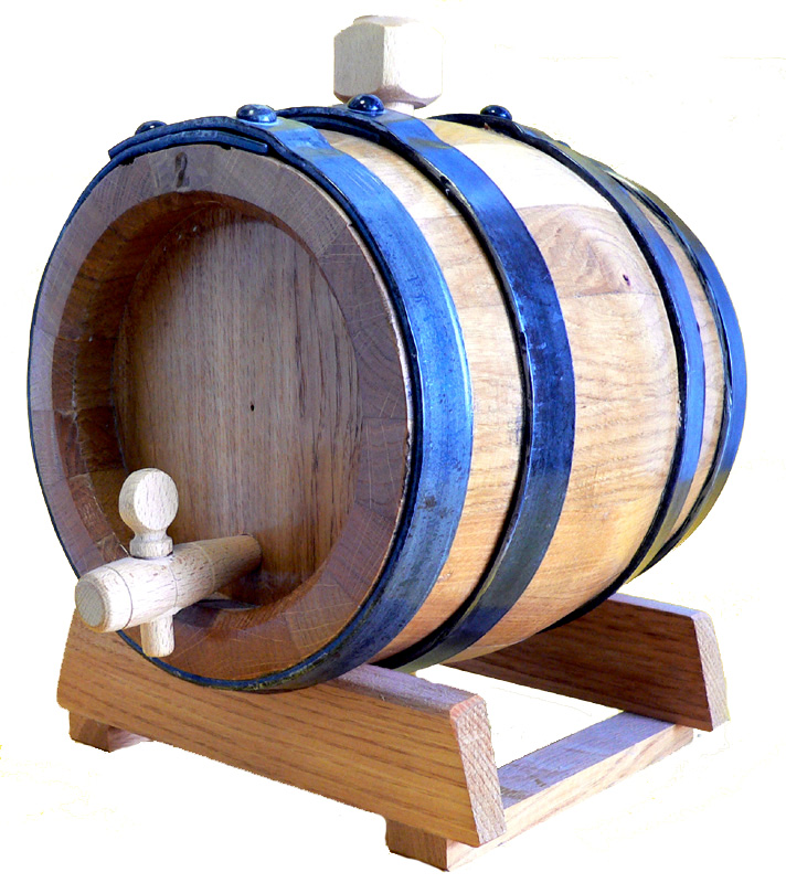 Botticella in rovere da lt. 2 HobbyCantina