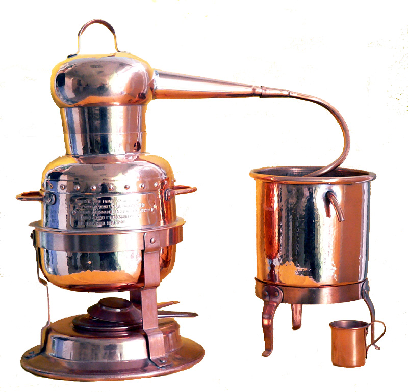 Distillatore Ornamentale, capacità lt. 3,0