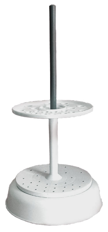 Porta provette plastica