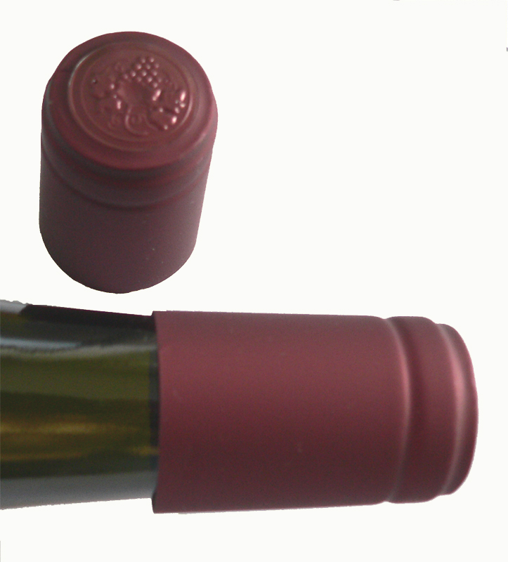 Capsule termoretraibile cha rosso bordeaux