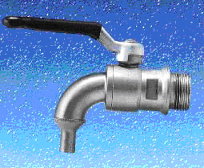 Rubinetto Inox Collo Curvo Ø 1