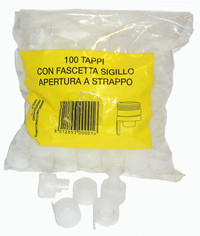 Tappo Plastica a Strappo