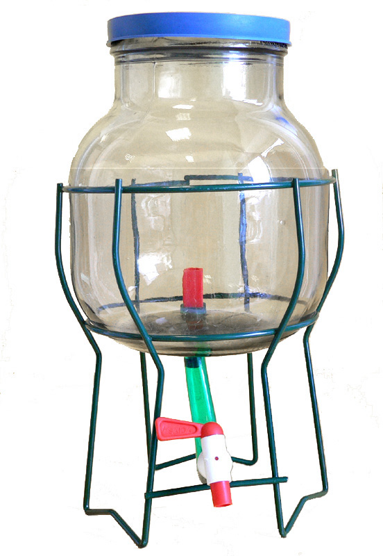 Acetiera in vetro da lt. 5