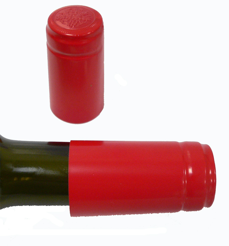 Capsule termoretraibili r-b rosso fuoco