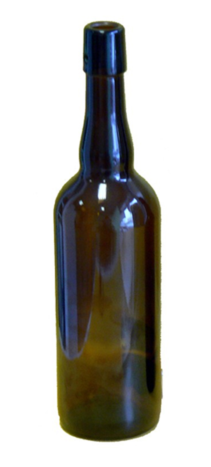 Bottiglia birra da lt. 0,75 tappo meccanico