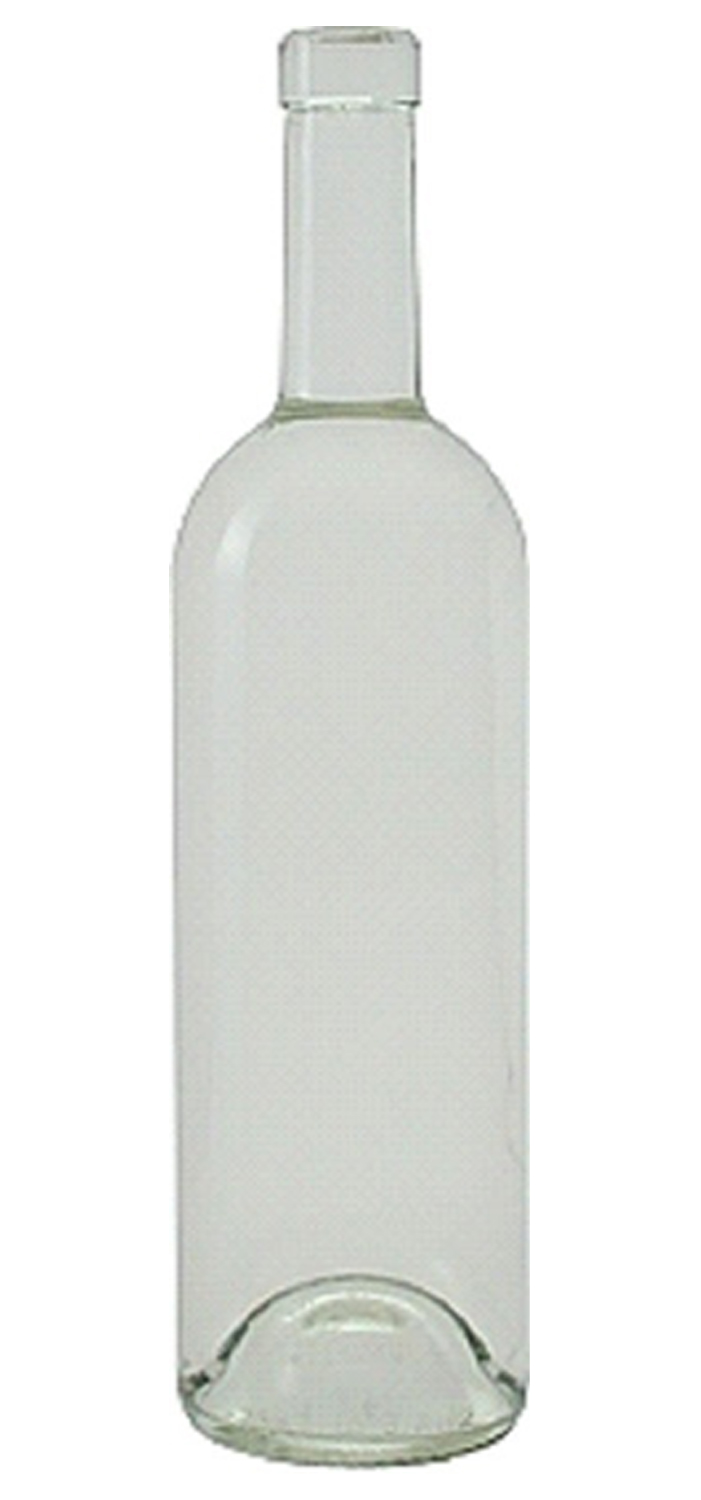 Bottiglia bordolese 75 cl bianca