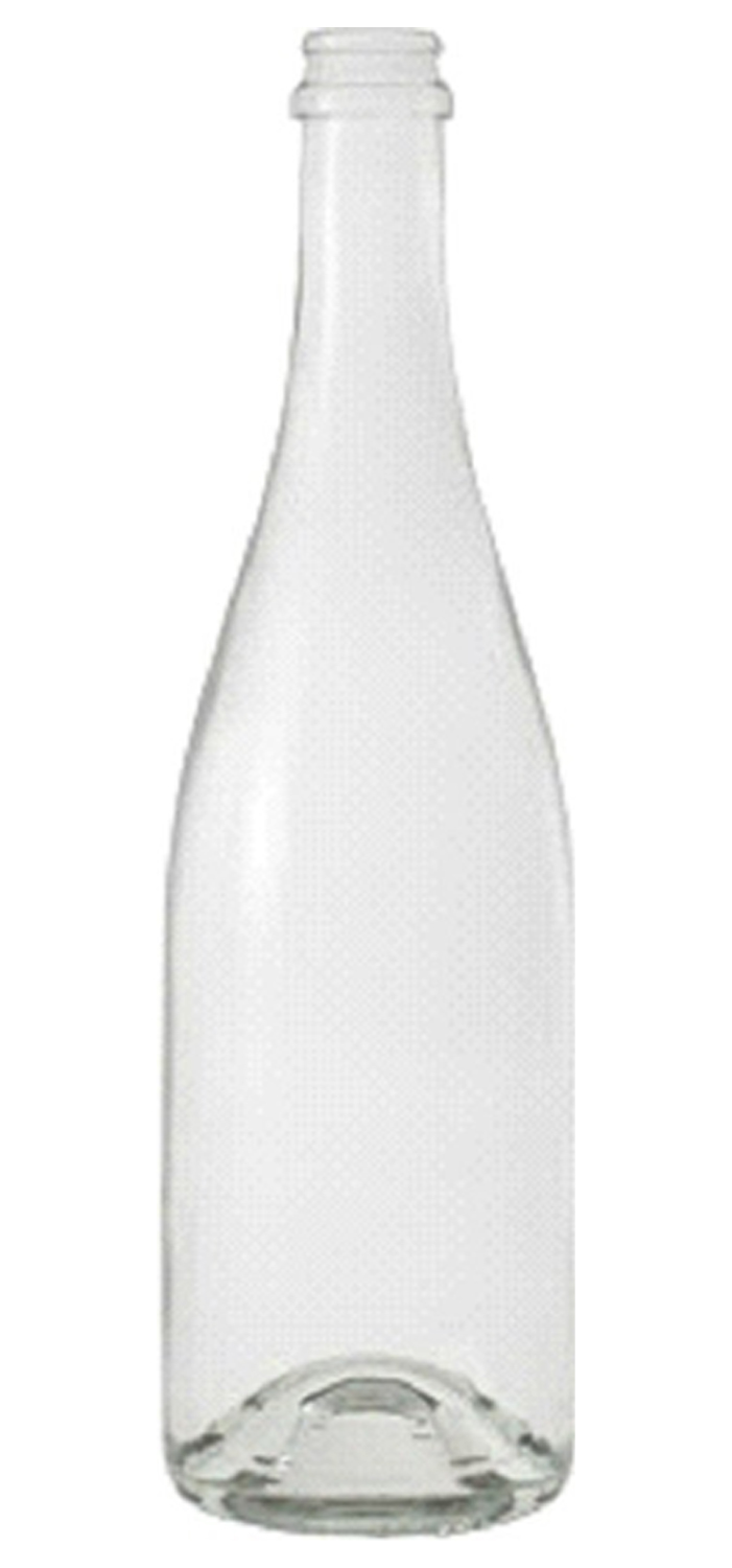 Bottiglia Champagnotta legera 75 cl bianca
