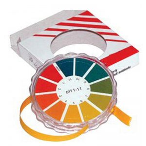 Cartine ph 1/14 in rotolo da 5 mt