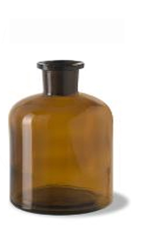 Flacone 1000 ml vetro giallo x Buretta Pellet