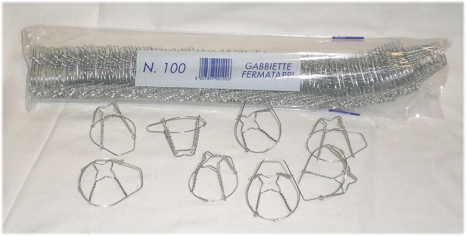 Gabbietta a 4 Fili tappo sughero raso