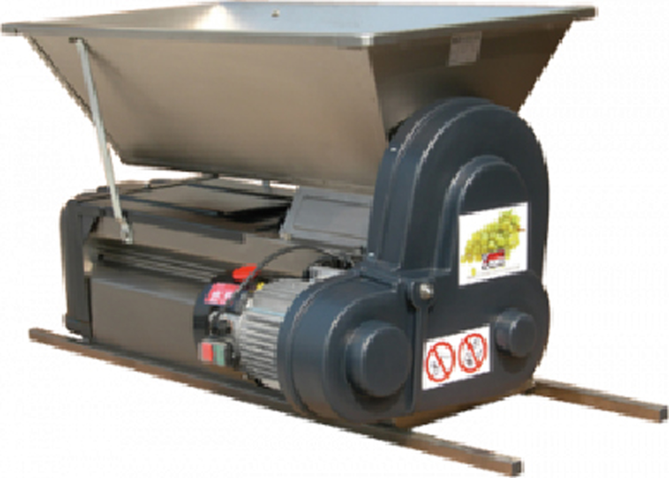 Diraspatrice a motore con coclea inox