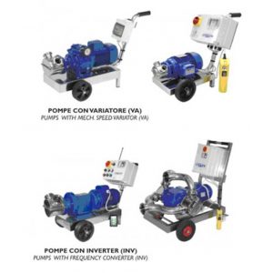 Pompe inox con variatore o inverter