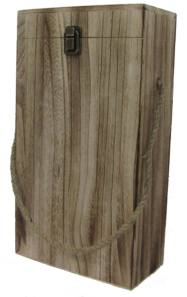 Portabottiglie in legno 2 posto