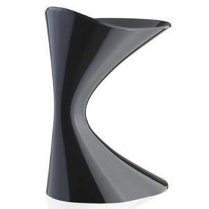 SPUTACCHIERA KLESSIDRA IN ACRILICO NERO