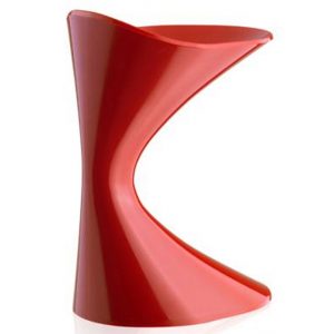 SPUTACCHIERA KLESSIDRA IN ACRILICO ROSSO